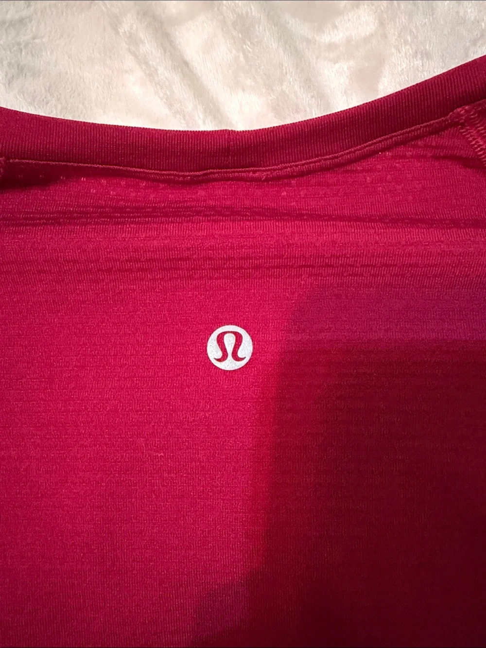 lululemon athletica Short Sleeve Crew Tee in Berry